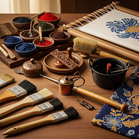 Crafting Batik: The Traditional Tools That Shape the Art