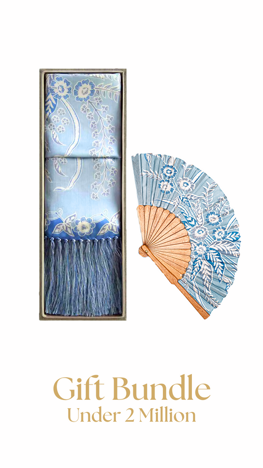 Gift Under 2 Million: Blue (Shawl)