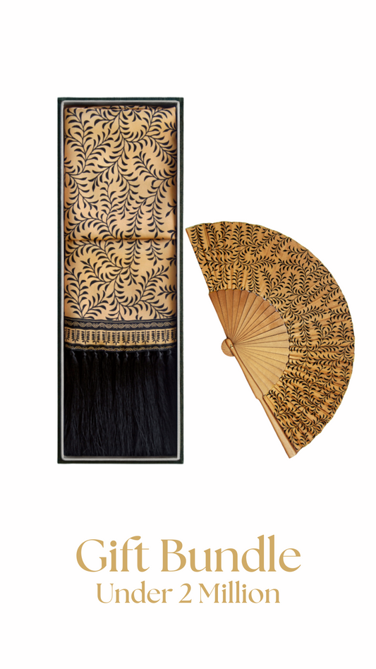 Gift Under 2 Million: Daun Asem (+) Black (Shawl)