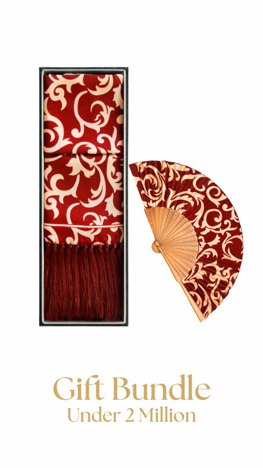Gift Under 2 Million: Lamora Red (Shawl)