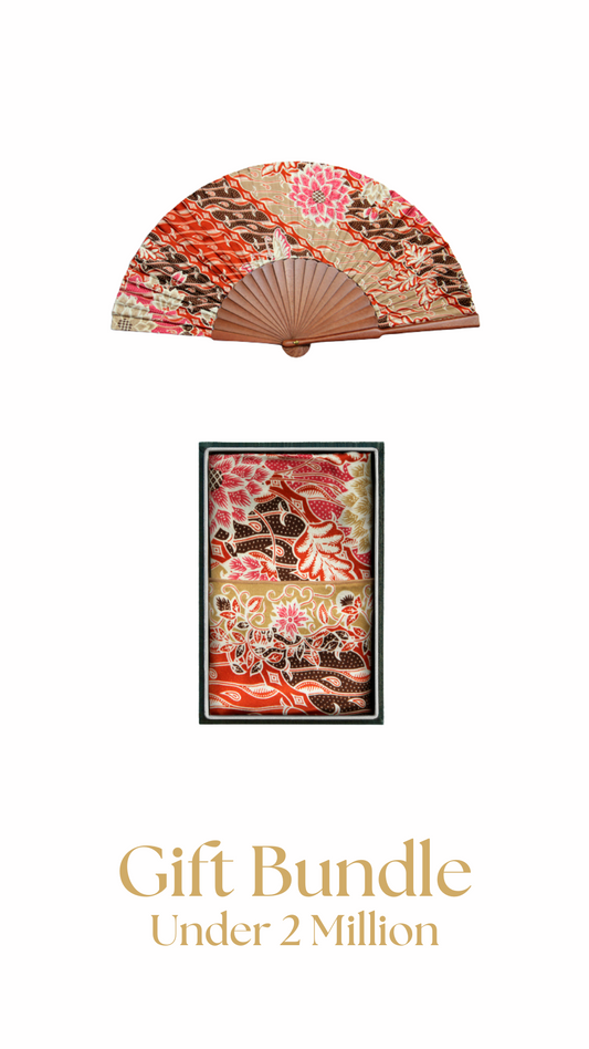 Gift Under 2 Million: Pink Brown (Scarf)