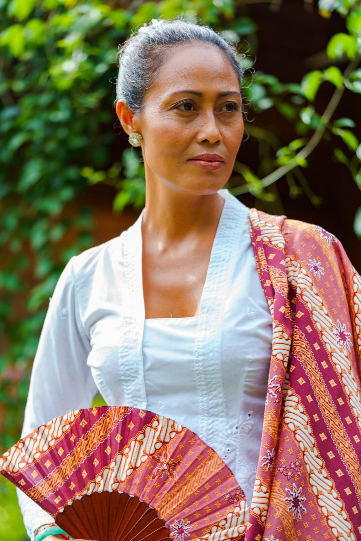 Kartini Series: Scarf Fringe in Bara Kartini - Batikwayang