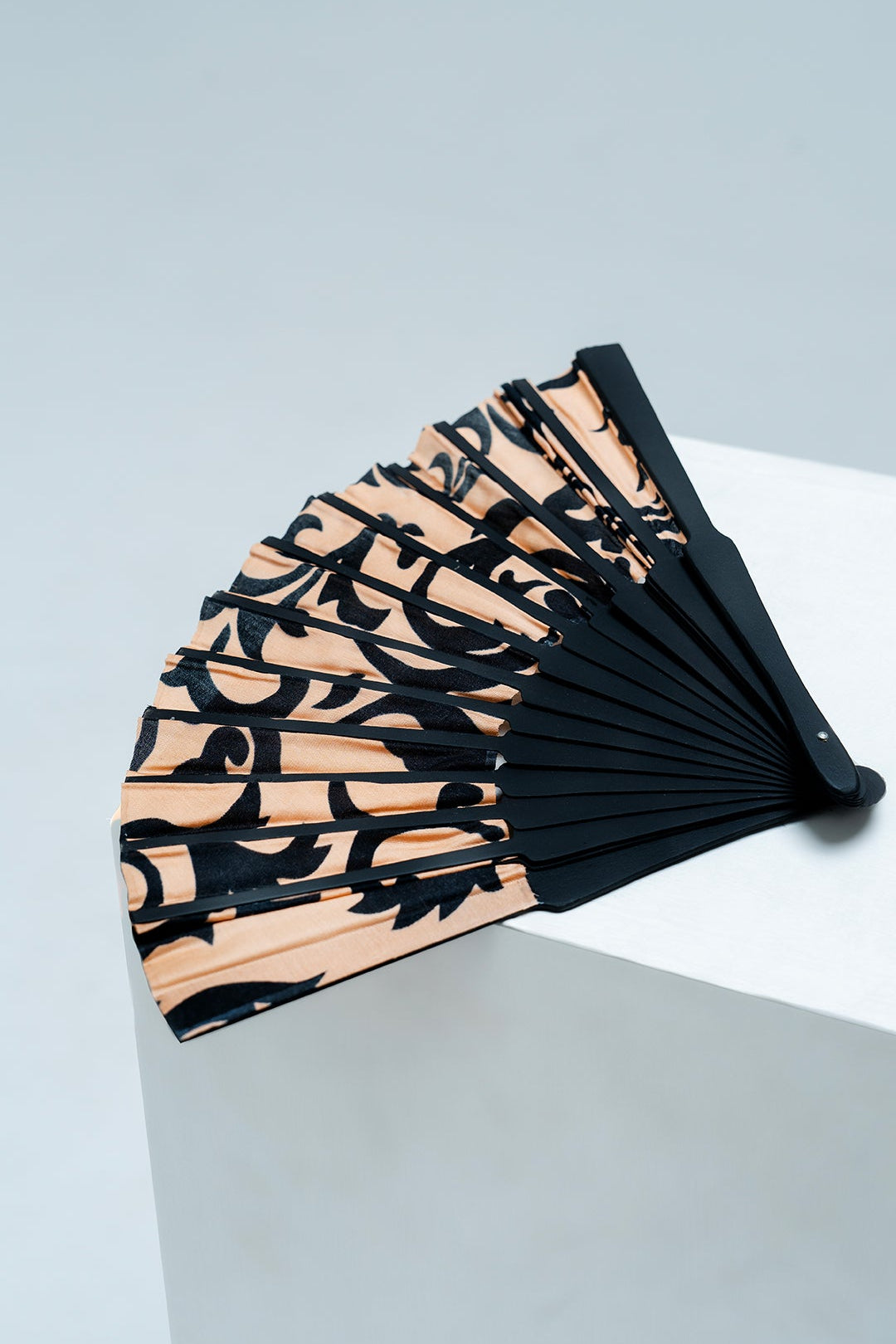 Fan in Lamora (+) Black - Batikwayang