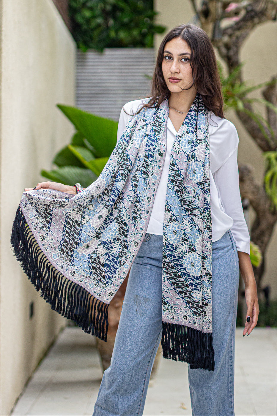 Shawl in Antique - Batikwayang