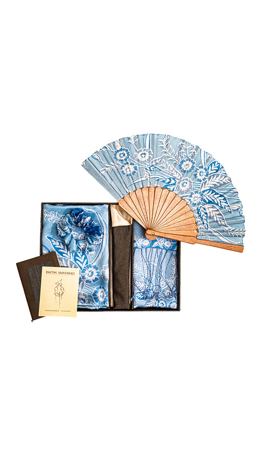 Sarong Set Deluxe in Blue