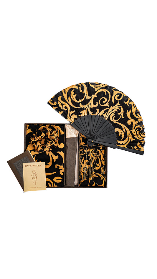 Sarong Set Deluxe in Lamora Black