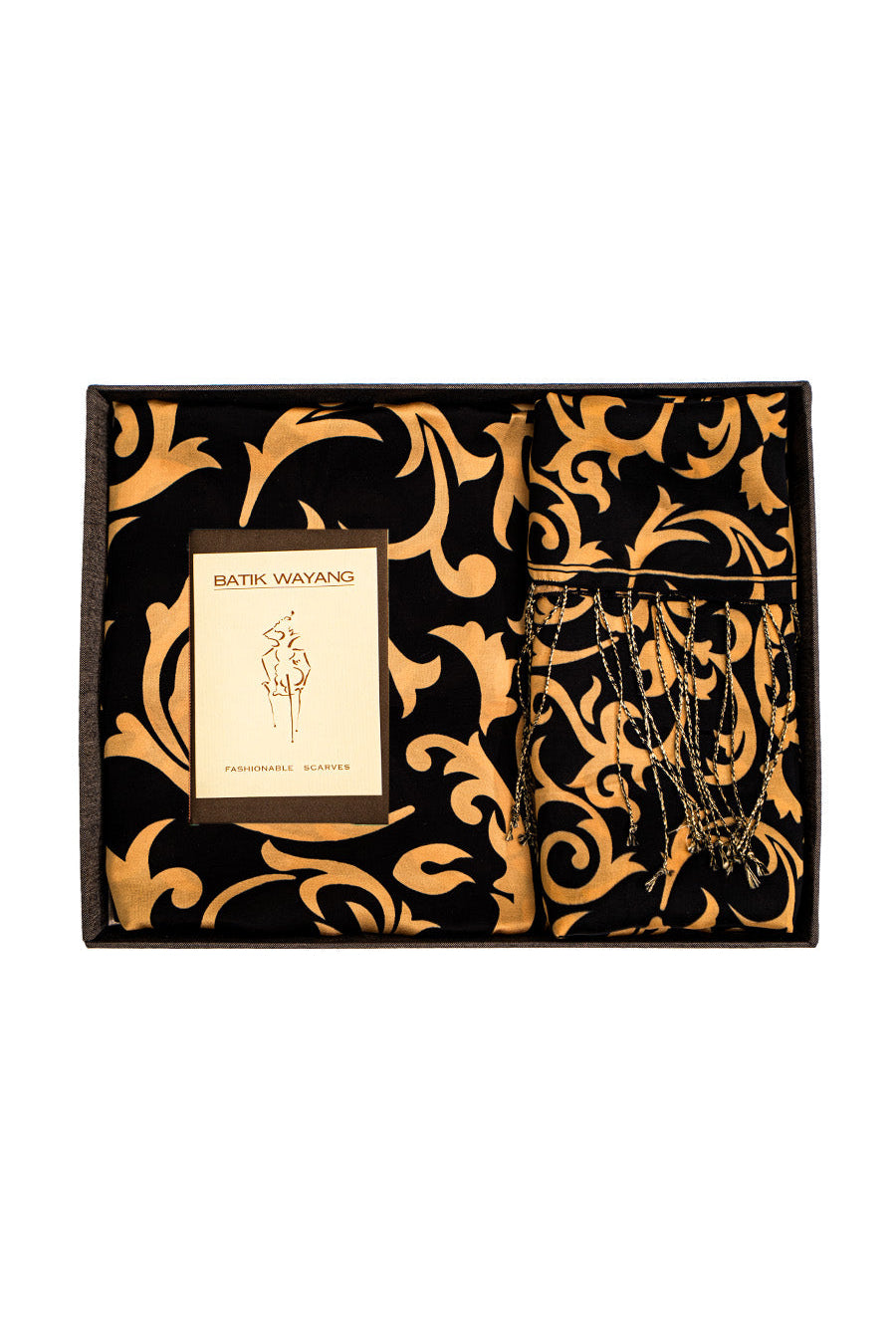 Sarong Set in Lamora Black - Batikwayang