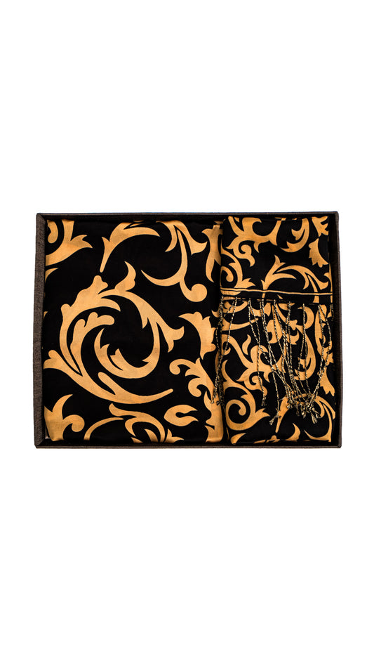 Sarong Set in Lamora Black