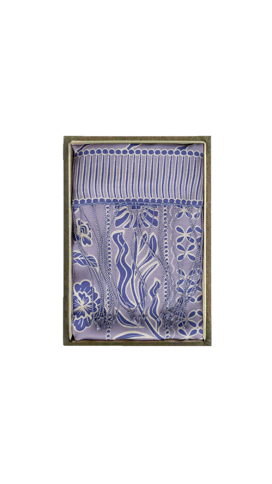 Seri Kartini: Rumbai Syal Warna Ungu Harapan