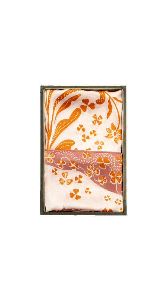 Kartini Series: Scarf in Trinil Peach