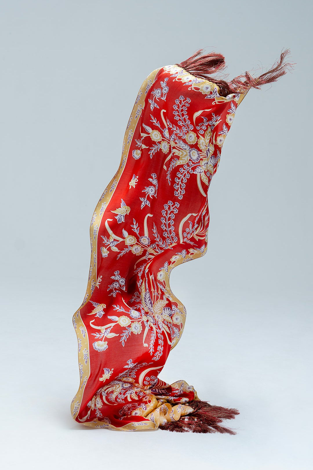 Shawl in Red - Batikwayang