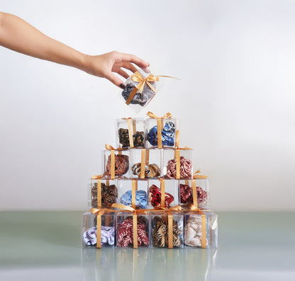 Scrunchie warna Aster Orange