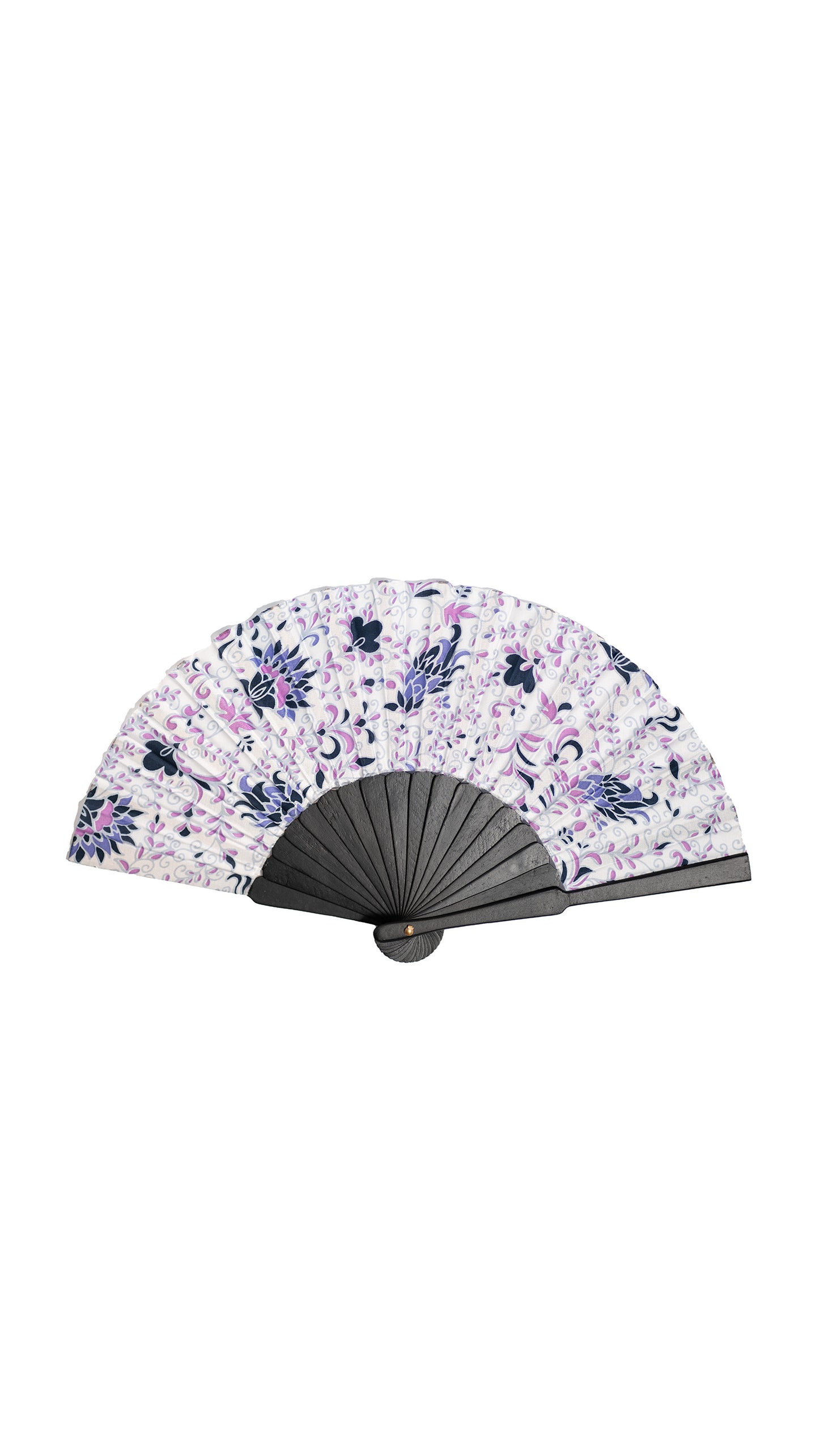 Fan in Teratai Purple