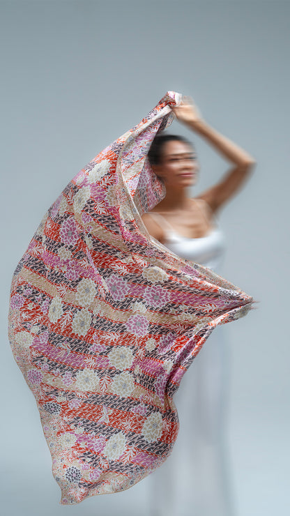 Beach Set in Pink Brown