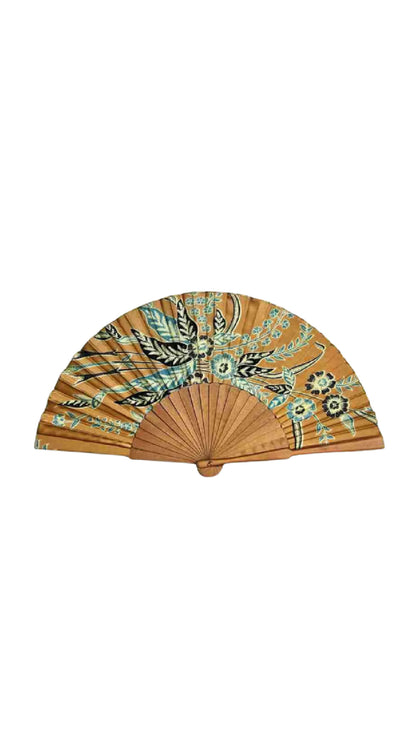 Fan in Black Gold in a Box